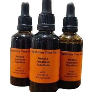 Nighttime Stress Relief Tincture sleep aid insomnia relief calming herbs sleep supplement restful sleep stress relief anxiety relief restlessness relief natural sleep aid valerian wild lettuce impatiens passiflora melissa vegan gluten-free non-GMO